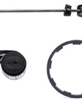 Quick release skewer, rim strip, and spacer for 700C Carbon Rear Wheel For Road Bikes With Quick Release Hub 130mm 21H.