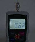 Portable Lab Grade Force Push Pull Tester Meter For Material Mechanics In Aluminum Alloy 50N Mini Multi Functional With Built In Sensor For Precise Quick Lab Tests, front display
