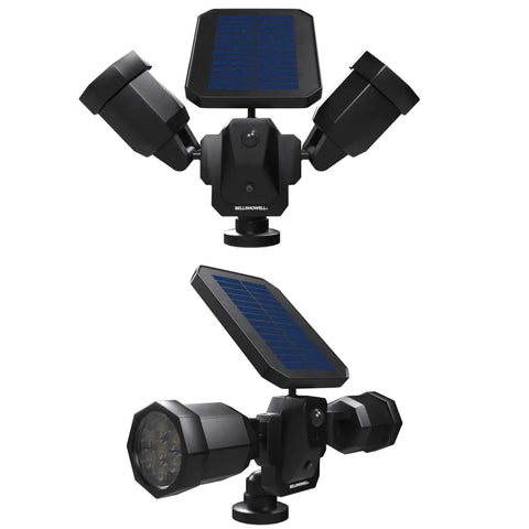 Solar Motion Sensor LED Landscape Lights Set Of 2 For Outdoor Patio Garden And Garage Waterproof 14 LED Super Bright Spotlight
