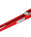 Red dragster from Land Sea Air Model Activity Kit Dragster For Kids Easy To Build Wood Parts Motor Vehicle Craft STEM Project