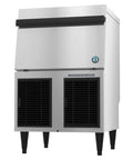 Badass Commercial Cubelet Ice Machine Featuring Efficient Air Cooled Design And Generous Built In Storage Bin Cranks Out 300 Pounds Daily Of Smooth Nugget Ice For Busy Restaurants - front view