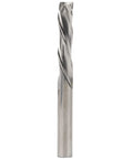 3 Flute Tungsten Steel Milling Cutter For Aluminum CNC Milling Tool With Round Handle Non Ferrous Friendly 6mm Head Diameter 60mm Overall Length