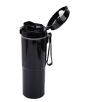 Portable Car Electric Kettle With Smart Temp Control Fits Standard Holders Great For Road Trips And Daily Grinds Brews Fresh Coffee Or Tea Right On Your Dash Reliable Gear For Modern Drivers Seeking Chill Vibes In Sleek Black Finish - compact black kettle with lid open