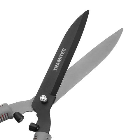 Ergonomic 21 Inch Garden Hedge Shears Pro Grade For Precise Pruning Of Shrubs And Bushes Durable High Carbon Steel Blades