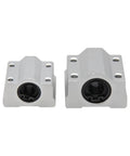 Heavy Duty Linear Motion Ball Bearing Slide Block Bushing Built Tough With Aluminum Housing And Rock Solid LMUU Bearings to glide on CNC shafts