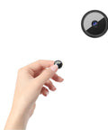 Sleek Pocket Spy Camera Delivering Crisp 4K HD Footage With Smooth Live Audio Feed And Solid Infrared Night Vision in hand.