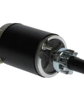 Beefy Outboard Starter Motor For Evinrude And Johnson Boats Compatible With E20 E25 E28 E33 E40 And Classic 20 25 40 60 66 70 76 79 96 98 Models Replacement Part With High Torque And Easy Install shown at an angle