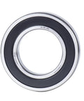 Top Shelf 2 Pack 6007 2Rs Deep Groove Ball Bearings 35X62X14Mm double rubber sealed chrome steel showing inner view.