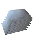 Pack Of 8 Pro Grade Graphite Blank Blocks For EDM Electrodes, 99.9 Percent Purity Graphite Plates stacked, 2 x 1.6 x 0.12 inches size