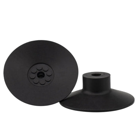 Top Notch 1Pc Industrial Round Vacuum Sucker VSPG Series Anti Static Black Rubber Cup For Robot Manipulator And Automation Systems, showcasing the black rubber design.