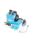 Heavy Duty Industrial Steam Iron Station With Pressurized Continuous Flow And Massive Four Liter Tank Built Like A Workhorse.