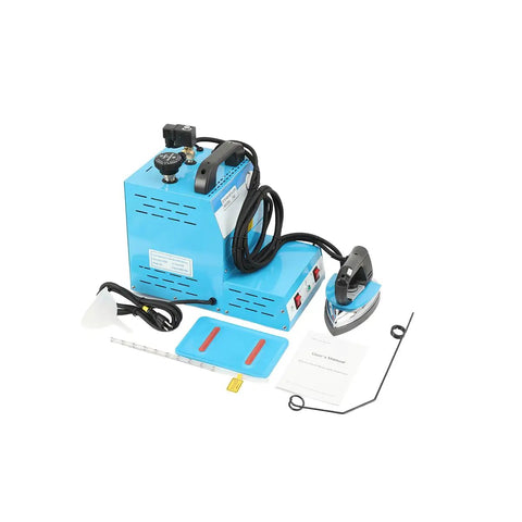 Heavy Duty Industrial Steam Iron Station With Pressurized Continuous Flow And Massive Four Liter Tank Built Like A Workhorse.