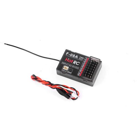 8 Channel RC Panel Remote Controller And Receiver For Cars Boats And Helis HT8A 2.4GHz FHSS Anti Jamming Simple Setup