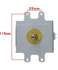 Top-Tier Om75P Industrial Microwave Magnetron Generator with 115mm x 35mm dimensions, water-cooled aluminum alloy for drying.