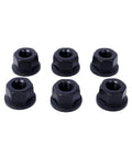 Heavy Duty 58-Piece T Slot Clamping Kit For Milling Machines with six black nuts for secure and stable clamping.