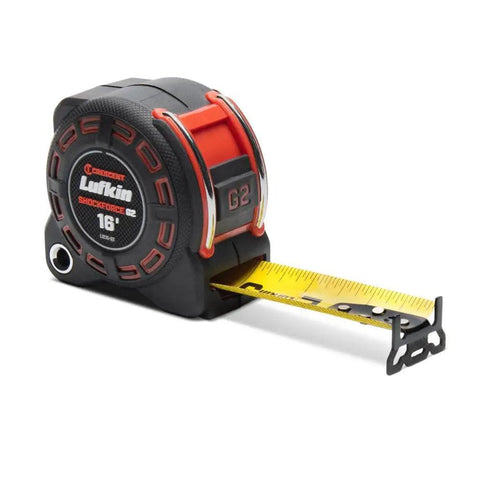 G2 16-Foot Tape Measure with diamond end hook, beefy protective blade, Mylar coating on first 6 inches, wider durable blade.