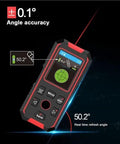 Heavy Duty Wall Scanner With Digital Depth Gauge And Hella Accurate Live Wire Detection For Drywall Installation, featuring a display for angle accuracy.