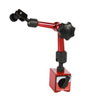Dial Indicator With Magnetic Holder And Bore Gauge Stand For Machining And Inspection, red magnetic base stand