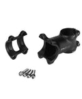 Lightweight 31.8mm Bike Stem 60mm With 7 Degree Angle, CNC Machined 6061 T6 Aluminum, disassembled with screws