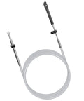 12 Ft Replacement Boat Engine Control Cable For Mercury Mariner Engines CC17912 with durable outer sheath and inner wire visible