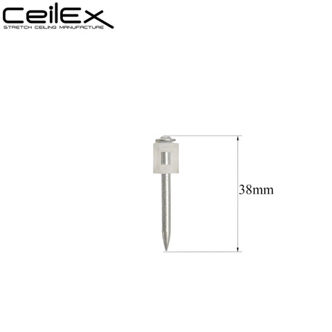 38mm nail from 1000 Pack One And A Half Inch Collated Concrete Nails For Cordless Nailer GX3 GX100 GX120 38mm Length 3mm Thick