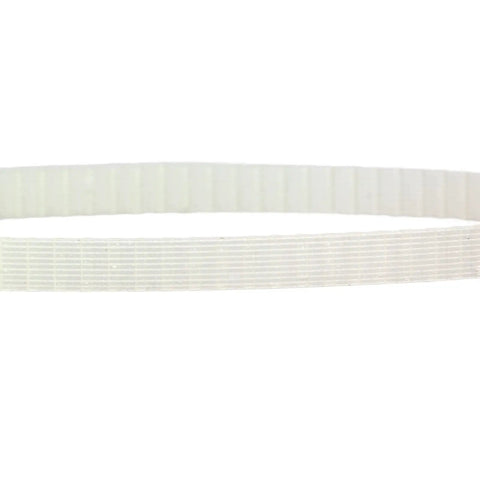Mini Lathe Timing Belt 90 Teeth Replacement For 7x12 7x14 7x10 0618 3B CJ18A, transparent polyurethane with high elasticity for durability.