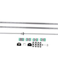 HGR20 1000mm Linear Guide With SFU1605 1000mm Ball Screw Kit Including BF12 BK12 End Supports for precision machines