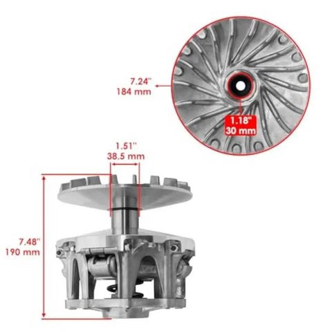 Clutch Assembly For Motorcycle And Automotive Parts 8K1927225B Compatible With Broad Engine Range Delivers Smooth Power Transfer And Ride Ready Performance For Demanding Riding And Long Lasting Durability, 190 mm