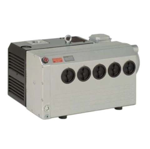 High Performance Industrial Vacuum Pump V VC500 Sealed In Box with front ports, designed for workshops and heavy duty airflow.
