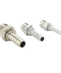 100 Pack Metric Male 24 Degree Cone Seat LT Hose Fittings M16x1.5 Threaded Connectors For 5/16 Inch Hose DN8 Quick Connect Plumbing