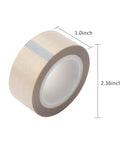 1 Inch PTFE Coated Fiberglass High Temperature Tape With Silicone Adhesive For Heat Sealers And Vacuum Machines 11 Yard Roll