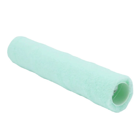 14 Inch Paint Roller Cover For Smooth Walls Heavy Duty Latex Foam Roller Sleeve with mint green sleeve design.