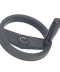 Plastic Lathe Hand Wheel 160 Mm With Revolving Handle 16 Mm Mounting Hole Round Design