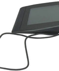 Slick 4x5 Inch Backlit LCD Signature Capture Pad With Responsive Touchscreen For Digital Signatures and Counter Checkout Hassle Free Mount, angled view.