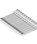 Top view of 1-5/8 Inch Drawer Slide Retainer Clips Universal Fit For Mac Matco Proto NAPA Craftsman Tool Boxes 12 Pack Heavy Duty