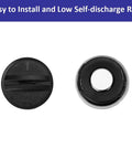 Hardcore Replacement Battery For Electronic Dog Training Collars Compatible With Rfa-67 And Rfa-67d-11 6V 230 Mah Leak Proof Design Built Different Real Deal 10 Pack Set, showing two battery styles.