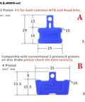 Must Have 9 Pack Bike Brake Pad Spacers Set Universal Hydraulic Disc Brake Bleed Block for Shimano AVID SRAM Tektro Diagrams