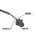 Ebike Turn Signal Kit With Front And Rear Indicator Lights And Brake Light For Electric Bicycles Left And Right Signals Waterproof Pro Grade High Brightness SMD LED 36V 48V 72V Compatible SM-2Y connector with Battery + and GND wires