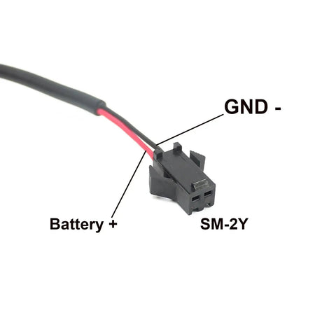 Ebike Turn Signal Kit With Front And Rear Indicator Lights And Brake Light For Electric Bicycles Left And Right Signals Waterproof Pro Grade High Brightness SMD LED 36V 48V 72V Compatible SM-2Y connector with Battery + and GND wires