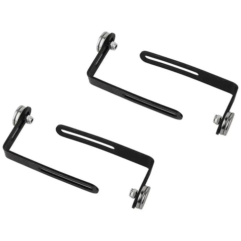 4 Pack Beefy Metal Body Mount L Bracket With Strong Magnets For Axial SCX10 One Tenth Scale RC Crawler Shell Post Mount