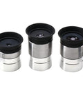 1.25 Inch Multi-Coated Telescope Eyepiece Set With Soft Eyecups 4mm 10mm And 20mm For Beginners And Pros display