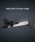 Adjustable cervical traction device featuring various angle settings for customized spinal decompression and pain relief.