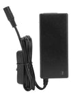 Handheld mini lathe power adapter with cord, necessary for using a handheld mini lathe for wood or soft metals.