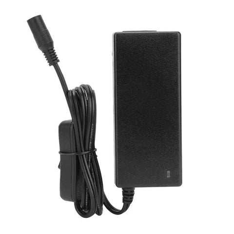 Handheld mini lathe power adapter with cord, necessary for using a handheld mini lathe for wood or soft metals.