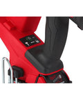 Close-up of the control panel on the M18 Fuel 18Ga One Quarter Narrow Crown Stapler For Quick Heavy Duty Fastening Without A Compressor
