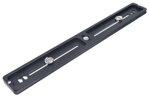 Universal 300mm Lengthened Quick Release Plate Slide Rail with D Ring Screw, Arca Swiss compatible, CNC aluminum