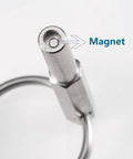 Close-up of Magnetic Oval Head Coffee Machine Repair Tool Kit for Open Security Screws stainless steel magnetic tip.