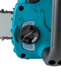 Close-up of XCU11Z 18V LXT Brushless Cordless 14 Inch Chainsaw Tool Only No Gas Emissions Low Noise Compact Rear Handle