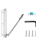 Aluminum Alloy Adjustable Door Closer 50 Kg Automatic Pulley Silent Soft Close Heavy Duty Pro Grade Hardware with installation parts