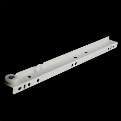 Heavy Duty Drawer Slides 1 Pair Soft Close Quiet Cabinet Rails Drawer Track System For Kitchen Cabinets 16 Inch White
